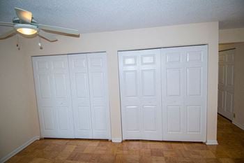 Steward tower apartments walk-in closet